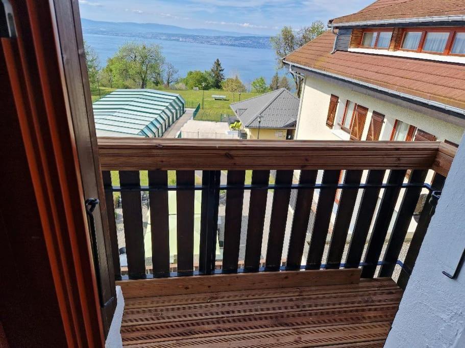 Le Garden - Ski - Vue Lac - Piscine - Parking - Evian - Thonon - Lugrin Εξωτερικό φωτογραφία