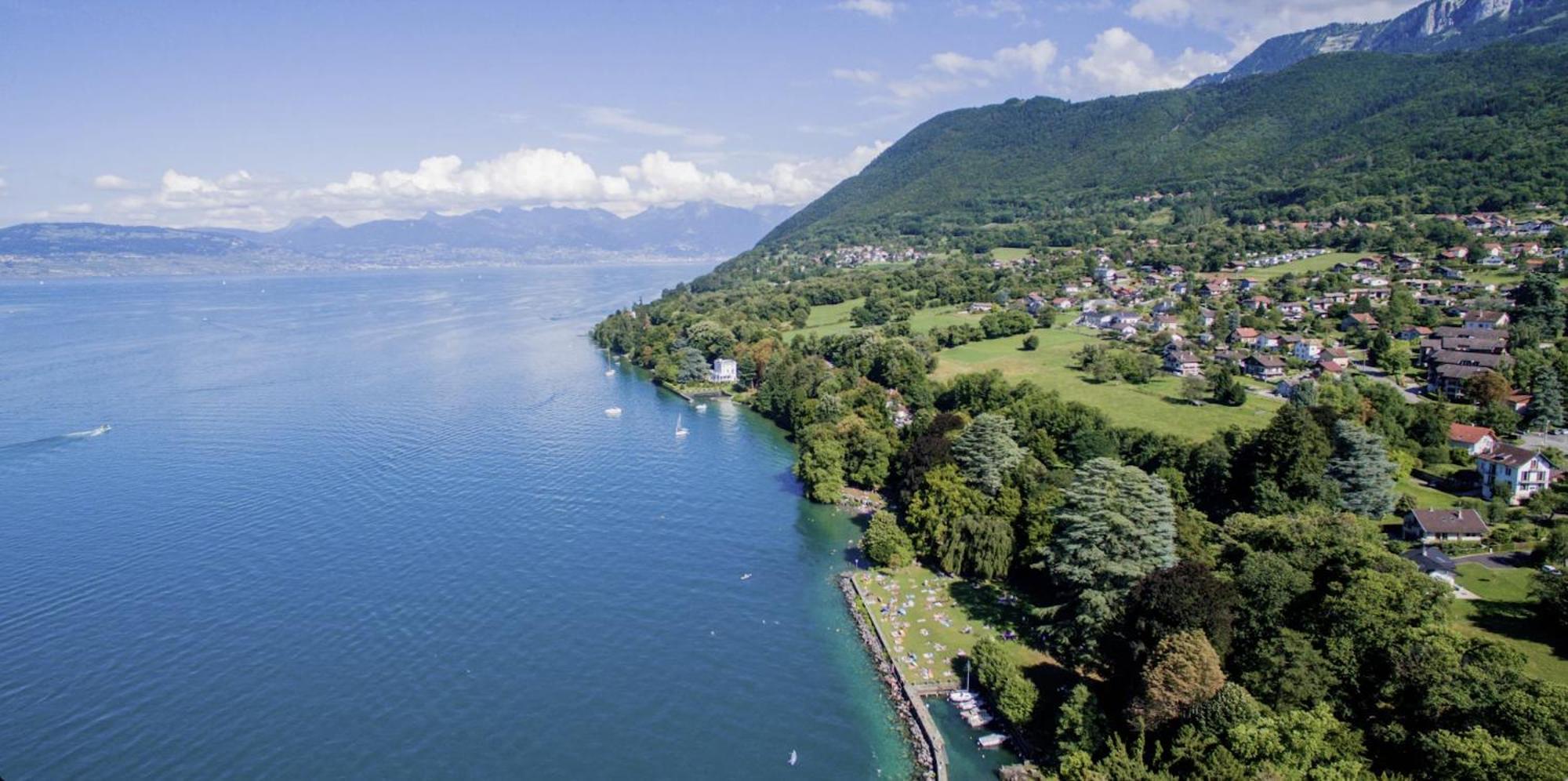Le Garden - Ski - Vue Lac - Piscine - Parking - Evian - Thonon - Lugrin Εξωτερικό φωτογραφία